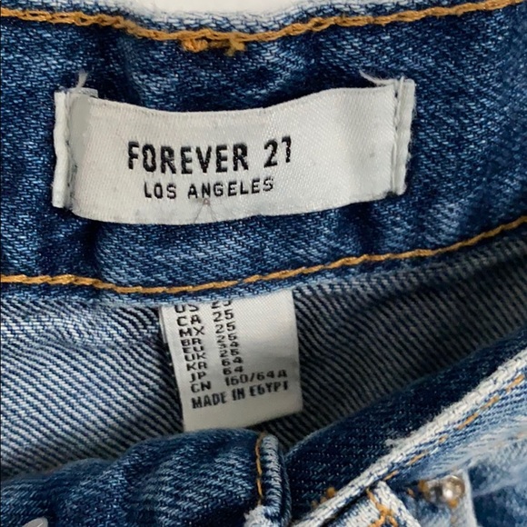 F21 DENIM SKIRT - Picture 2 of 2